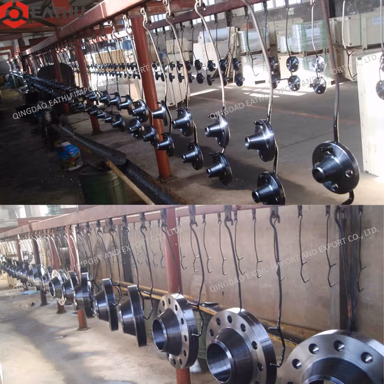 ANSI/DIN/En1092-1 Forged Carbon/Stainless Steel Pn10/16 Welding Neck/Blind/Slip on/Lap Joint/Flat Plate/Socket RF/FF Pipe Flanges